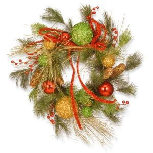National Tree Company 20 In. Ornament Artificial Wreath-RAC-W060372A 300154659 1 National Tree Company 20 In. Ornament Artificial Wreath-RAC-W060372A 300154659