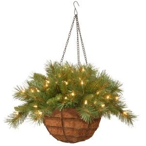 National Tree Company 20 In. Tiffany Fir Hanging Basket With Battery Operated Warm White LED Lights-TF-300-20HB-1 300487289 1 National Tree Company 20 In. Tiffany Fir Hanging Basket With Battery Operated Warm White LED Lights-TF-300-20HB-1 300487289