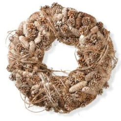 National Tree Company 22 In. Pinecone Artificial Wreath-RAC-W060410A 300154651
