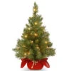 National Tree Company 24 In. Majestic Fir Tree With Clear Lights-MJ3-24BGLO-1 300478204