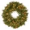 National Tree Company 24 In. Tiffany Fir Artificial Wreath With Clear Lights-TF-24WLO-1 300182947