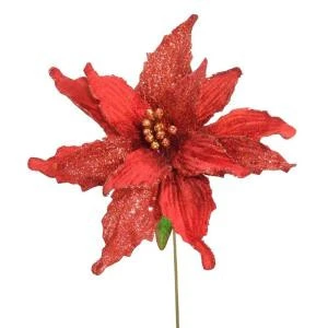 National Tree Company 26-1/2 In. Red Single Poinsettia Stem (Set Of 12)-PS3-265-1 205585445 1 National Tree Company 26-1/2 In. Red Single Poinsettia Stem (Set Of 12)-PS3-265-1 205585445