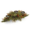National Tree Company 30 In. Wintry Pine Centerpiece And Candle Holder-WP3-832-30C-B 300478168
