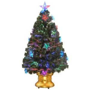 National Tree Company 36 In. Fiber Optic Fireworks Artificial Christmas Tree With Star Decorations-SZSX7-112-36 205331322 1 National Tree Company 36 In. Fiber Optic Fireworks Artificial Christmas Tree With Star Decorations-SZSX7-112-36 205331322