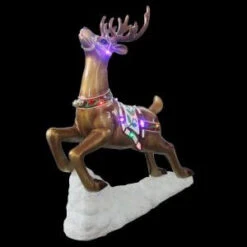 National Tree Company 39 In. Pre-Lit Reindeer-BG-18979B/C 205577218