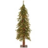 National Tree Company 4 Ft. Hickory Cedar Artificial Christmas Tree With 100 Clear Lights-CED7-40LO-S 207183129