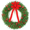 National Tree Company 48 In. Battery Operated Mixed Fir Artificial Wreath With 200 Clear LED Lights-DC3-186-48WB 206084829