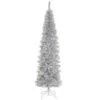 National Tree Company 6 Ft. Silver Tinsel Artificial Christmas Tree-TT33-700-60 300487961