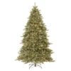 National Tree Company 7-1/2 Ft. Feel Real Auburn Spruce Blue Hinged Artificial Christmas Tree With 750 Clear Lights-PEAUB3-300-75 207183217