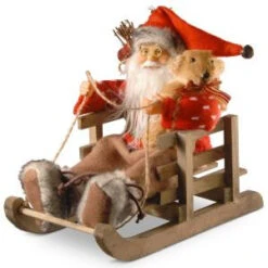 National Tree Company 7.8 In. Santa In Sleigh-RAC-SS1204S-1 300487318