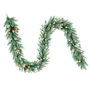 National Tree Company 9 Ft. Copenhagen Blue Spruce Artificial Garland With Pinecones And 50 Multi-Color Lights-PECG3-301-9B 206084836 1 National Tree Company 9 Ft. Copenhagen Blue Spruce Artificial Garland With Pinecones And 50 Multi-Color Lights-PECG3-301-9B 206084836