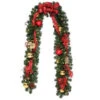 National Tree Company 9 Ft. Decorative Collection Artificial Garland With 50 Clear Lights-DC3-161L-9B 206084815
