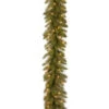 National Tree Company 9 Ft. Pre-Lit Dunhill Fir Garland With Clear Lights-DU-9ALO-1 202874422