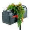 National Tree Company Classical Collection 3 Ft. Mail Box Cover With Red Berries, Cones And Holly Leaves-CC1-805-3-1 204248678