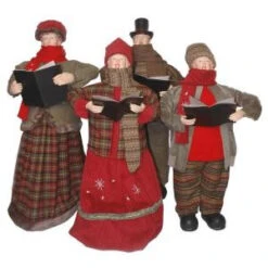 National Tree Company Plush Collection 28 In. To 34 In. Carolers (4-Piece)-PL27-CH1450-3 205580561