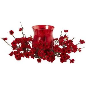 Nearly Natural 6.5 In. Plum Blossom Candelabrum-4881 206585517 1 Nearly Natural 6.5 In. Plum Blossom Candelabrum-4881 206585517