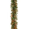 Norwood Fir 9 Ft. Garland With Battery Operated Multicolor LED Lights-NF3-309-9A-B 300330643