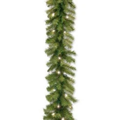 Norwood Fir 9 Ft. Garland With Warm White LED Lights-NF-304L-9A-1 300330649