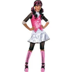 Rubie’s Costumes Girls Draculaura Monster High Costume-R884787_S 205470176