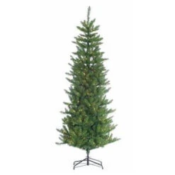 Sterling 7.5 Ft. Pre-Lit Narrow Augusta Pine Artificial Christmas Tree With Clear Lights-5610--75C 206482487