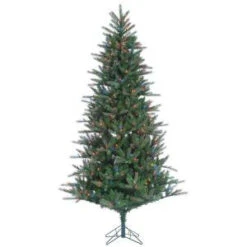 Sterling 7.5 Ft. Pre-Lit Natural Cut Franklin Spruce Artificial Christmas Tree With Multi Lights-6256--75M 206482520