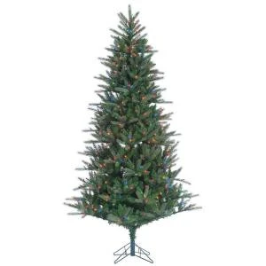 Sterling 7.5 Ft. Pre-Lit Natural Cut Franklin Spruce Artificial Christmas Tree With Multi Lights-6256--75M 206482520 1 Sterling 7.5 Ft. Pre-Lit Natural Cut Franklin Spruce Artificial Christmas Tree With Multi Lights-6256--75M 206482520