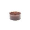 Zest Candle 1.5 In. Brown Tealight Candles (50-Pack)-CTZ-017 203363125