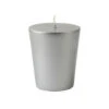 Zest Candle 1.75 In. Metallic Silver Votive Candles (12-Box)-CVM-002 203363137