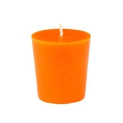 Zest Candle 1.75 In. Orange Votive Candles (12-Box)-CVZ-009 203363146