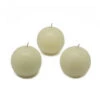 Zest Candle 2 In. Ivory Ball Candles (12-Box)-CBZ-046 203362793