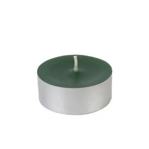 Zest Candle 2.25 In. Hunter Green Mega Oversized Tealights Candles (12-Box)-CTM-009 203363081 1 Zest Candle 2.25 In. Hunter Green Mega Oversized Tealights Candles (12-Box)-CTM-009 203363081