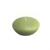 Zest Candle 3 In. Sage Green Floating Candles (Box Of 12)-CFZ-059 203362976