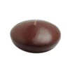 Zest Candle 4 In. Brown Floating Candles (Box Of 3)-CFZ-092 203363009