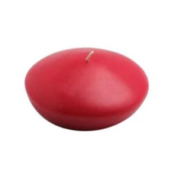 Zest Candle 4 In. Red Floating Candles (Box Of 3)-CFZ-084 203363001