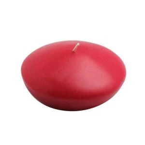 Zest Candle 4 In. Red Floating Candles (Box Of 3)-CFZ-084 203363001 1 Zest Candle 4 In. Red Floating Candles (Box Of 3)-CFZ-084 203363001